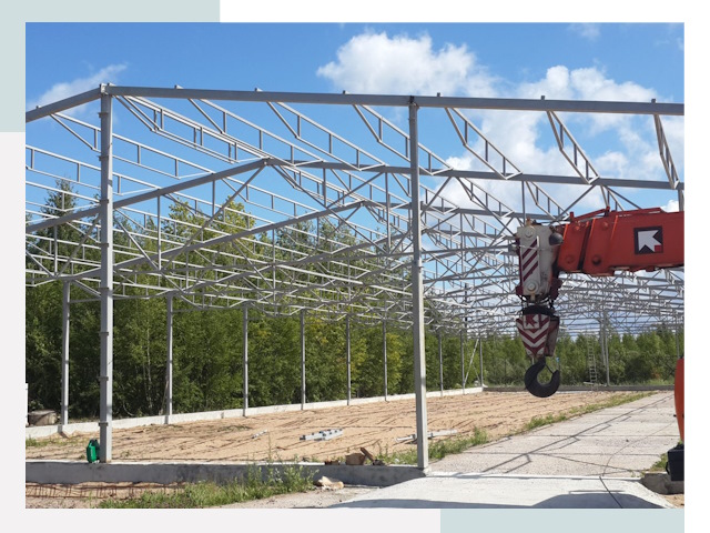 Строительство конюшен в Рославль от 617 руб. под ключ