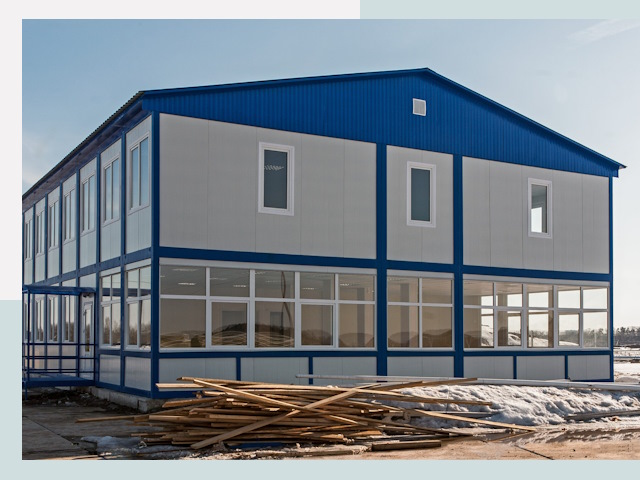 Строительство магазинов в Рославле