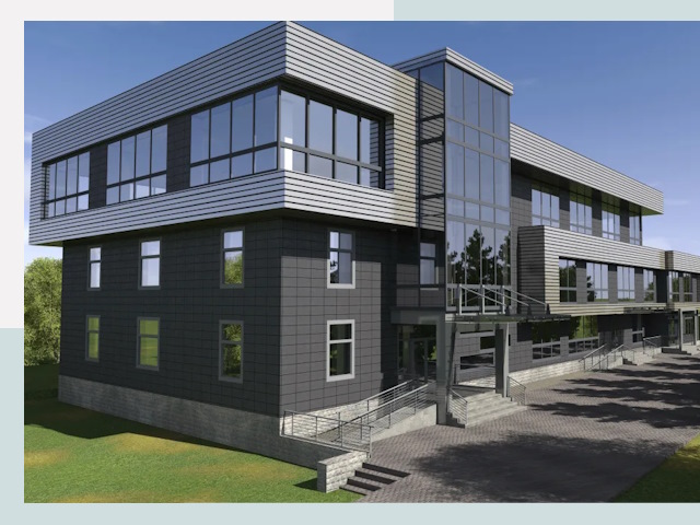 Административные здания в Рославле