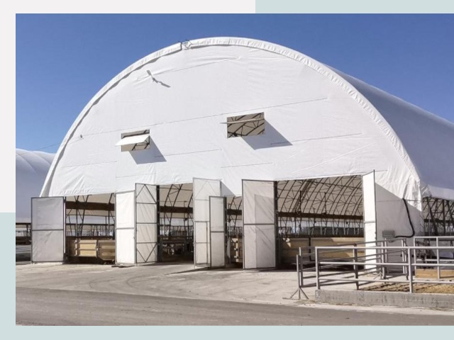 Тентовые ангары по цене 617 руб. в Рославль