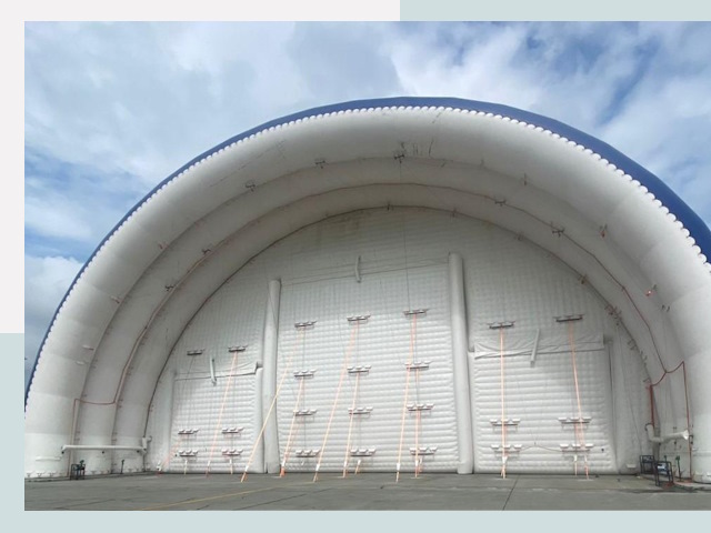 Пневмокаркасные ангары от СтальСтрой-Рлв по цене от 617 руб.