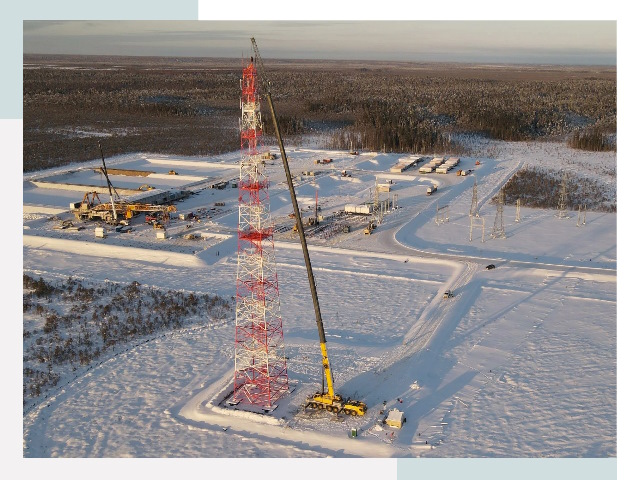 Мачты связи в Рославле