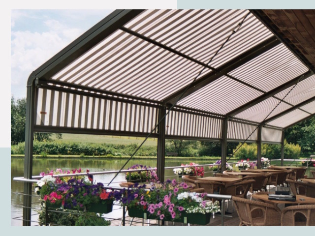 Элегантные навесы для кафе от 617 руб в Рославль