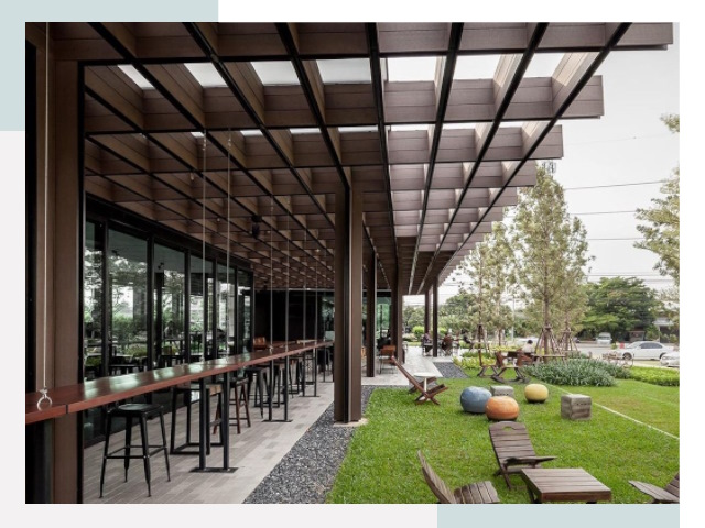 Летние веранды для кафе в Рославле