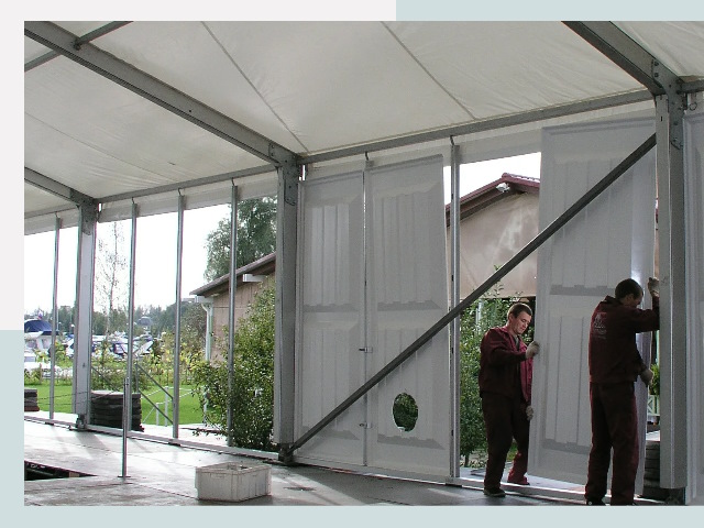 Быстро сборные шатры в Рославль от 617 руб. за м²