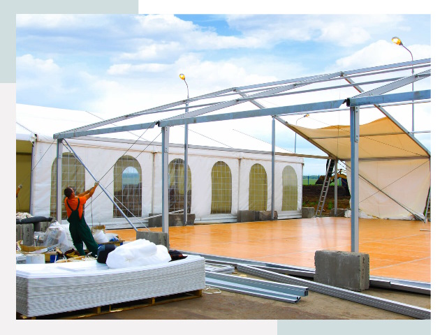 Быстро сборные шатры в Рославле