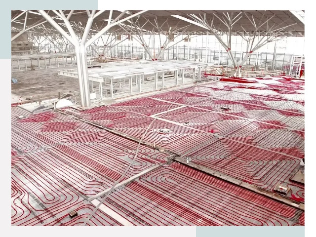 Отопление ангаров в Рославле