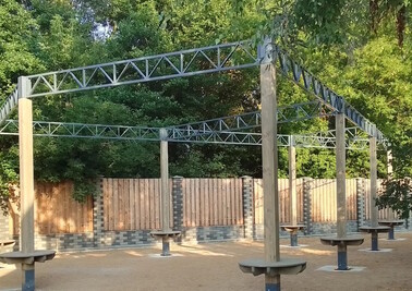 Терраса из металлоконструкций под ключ, проектирование, изготовление и монтаж от СтальСтрой-Рлв